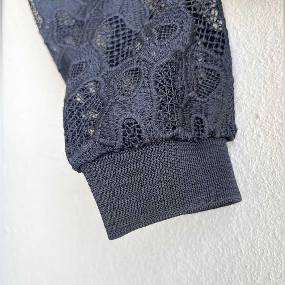 H&M | Dark Blue Lace Dress - Picture 7 of 16